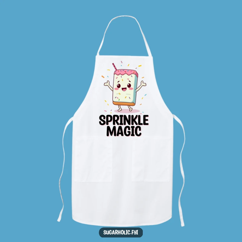 Funny Candy Bar Apron: Sprinkle Party Chef - Hilarious Dessert Duty!