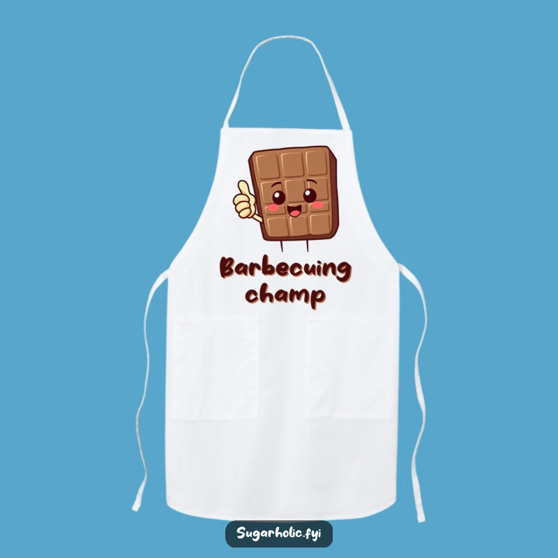Funny Chocolate Bar Apron: Thumbs Up Fun, Hilarious Kitchen Gift
