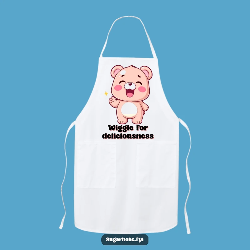 Funny Gummy Bear Apron: Kitchen Wiggle Design for a Hilarious Cooking Gift