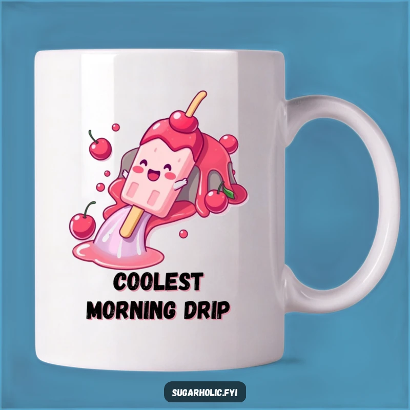 Funny Popsicle Slide Mug: Gleeful Character Fun, Perfect Cool Gift