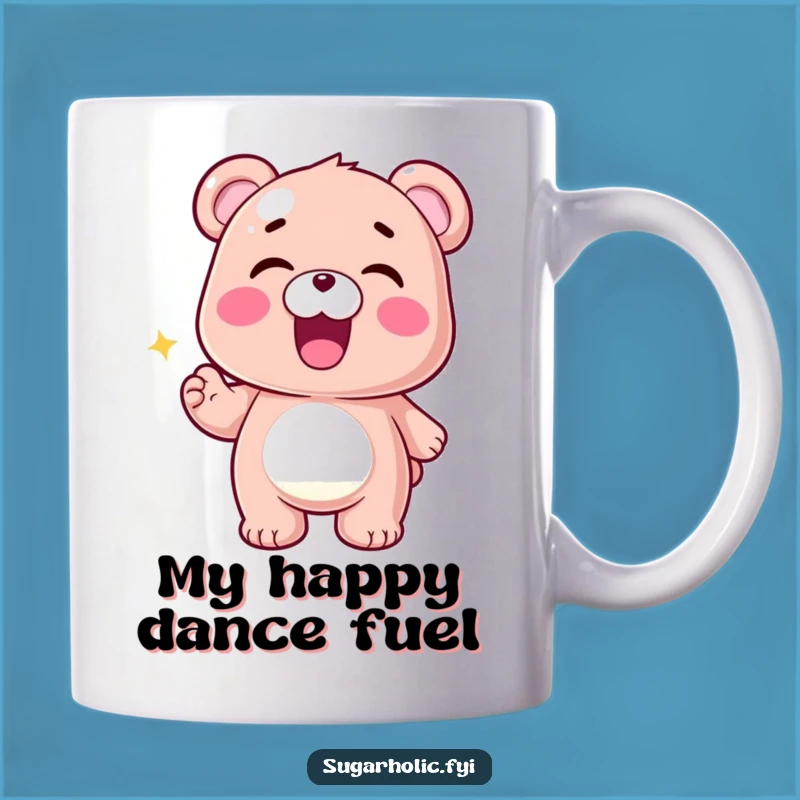Funny Gummy Bear Mug: Thrilled Character Wiggle Makes a Hilarious Gift for Candy Lovers