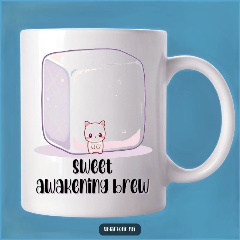 Funny Shy Candy Sugar Cube Mug: Adorable Hidden Character Gift