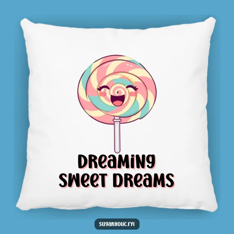 Funny Lollipop Spin Pillow: Cuddle Up with Sweet, Radiant Comfort