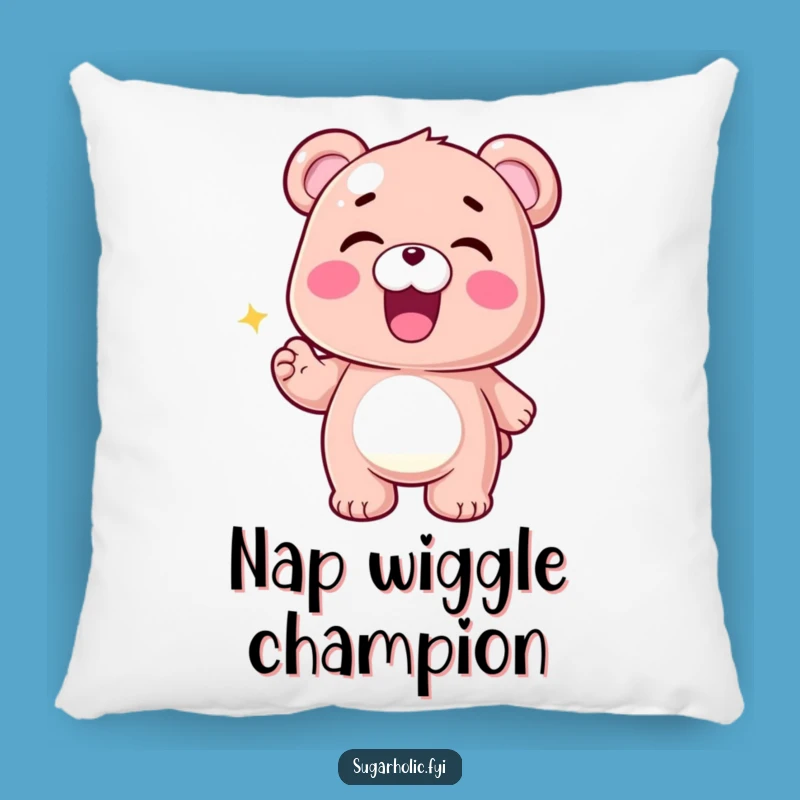 Funny Gummy Bear Pillow: Soft Wiggle Design for a Hilarious Comfort Gift