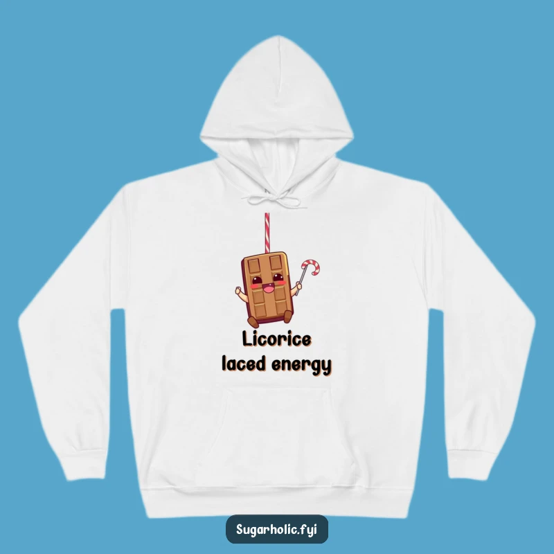 Funny Chocolate Swing Hoodie: Cozy Character Comfort, Perfect Adventurous Gift