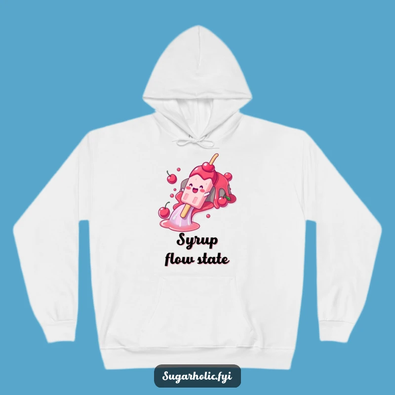 Funny Popsicle Slide Hoodie: Cozy Character Comfort, Perfect Refreshing Gift