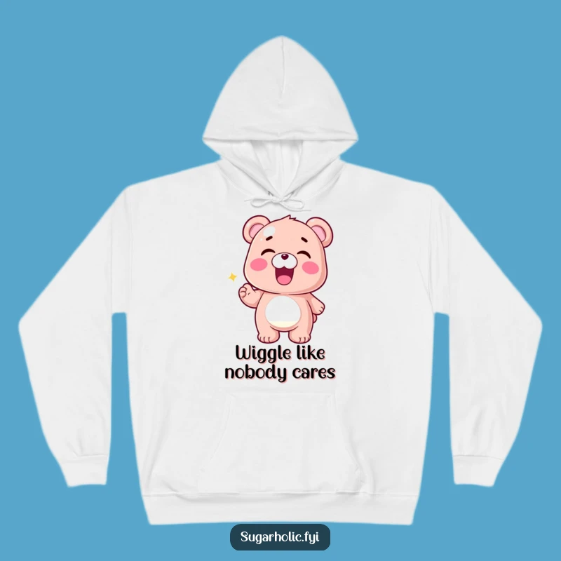 Funny Gummy Bear Hoodie: Cozy Wiggle Design for a Warm and Hilarious Gift