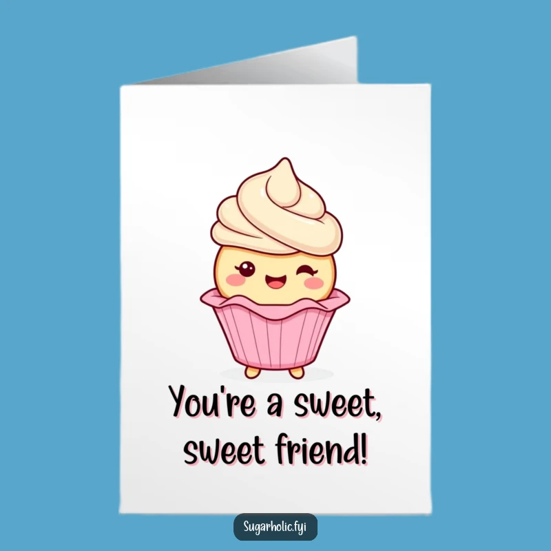 Free Printable Cupcake Thank You Card: Wiggle Your Thanks, Funny Downloadable Gift