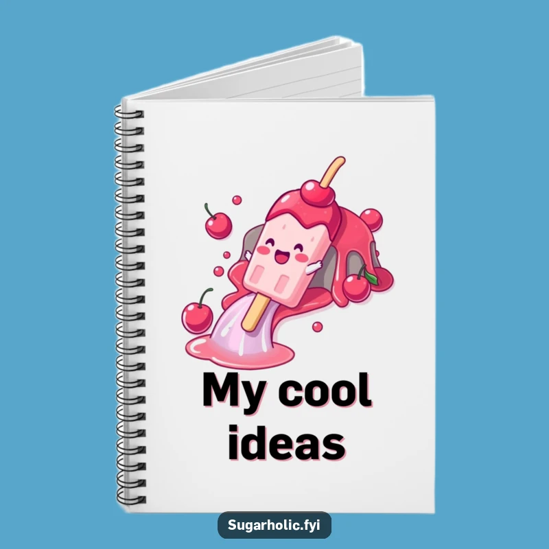 Funny Popsicle Slide Notebook: Character Journaling Fun, Inspiring Gift