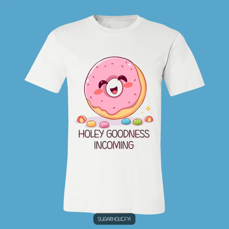 Funny Donut Candy Catch T-Shirt - Giggling Treat Catcher Tee, Perfect Funny Gift