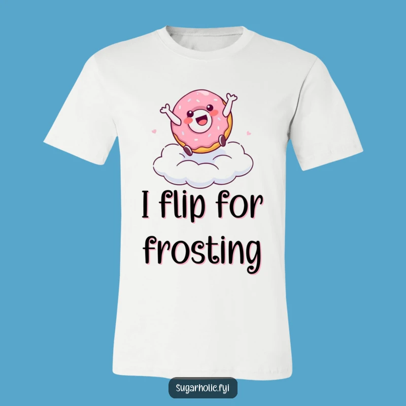 Funny Doughnut Cartwheel T-Shirt: Hilarious Cartoon Character Joyful Gift for Him or Her
