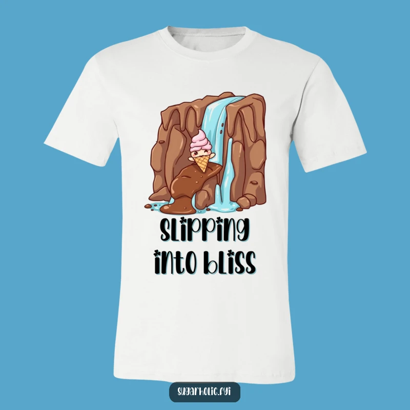 Funny Ice Cream Chocolate Fall T-Shirt - Hilarious Apparel for Sweet Adventures
