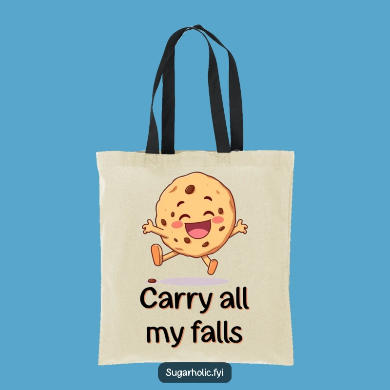 Funny Cookie Trip Tote Bag: Delightful Character Carryall, A Hilarious Funny Gift